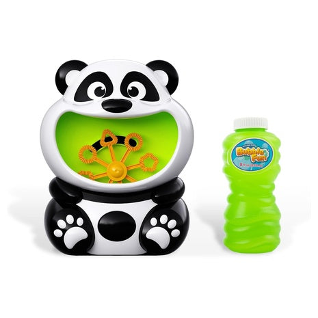 Automatic Dual-Speed Panda Bubble Machine