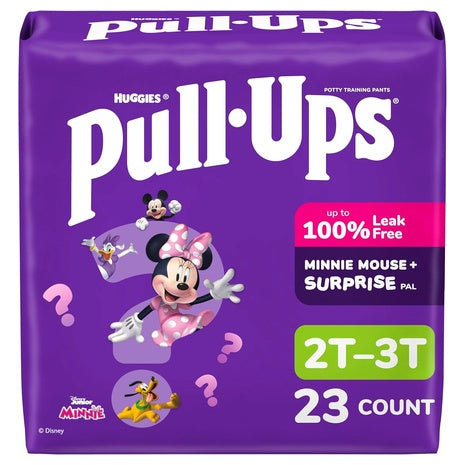 23 Pull-Ups Girls Size 2T–3T Potty Training Pants