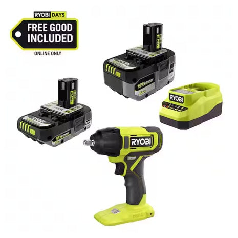 RYOBI ONE+ 18V Cordless 3/8 In. Impact Wrench Kit