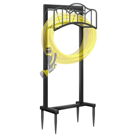 100Ft Capacity Freestanding Garden Hose Reel Holder