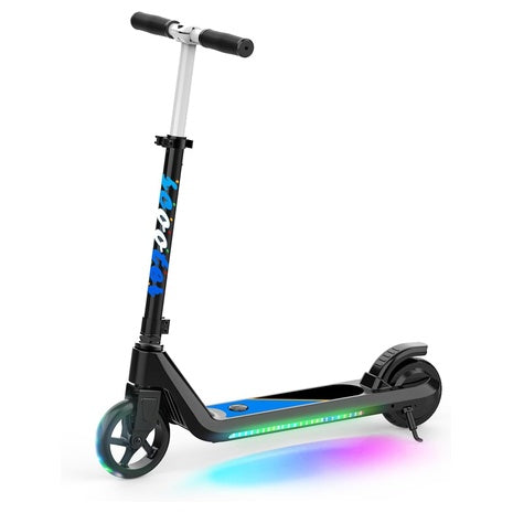 Kids Electric Scooter with Light-Up Wheels