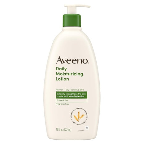 Pump Bottle Aveeno Daily Moisturizing Body Lotion