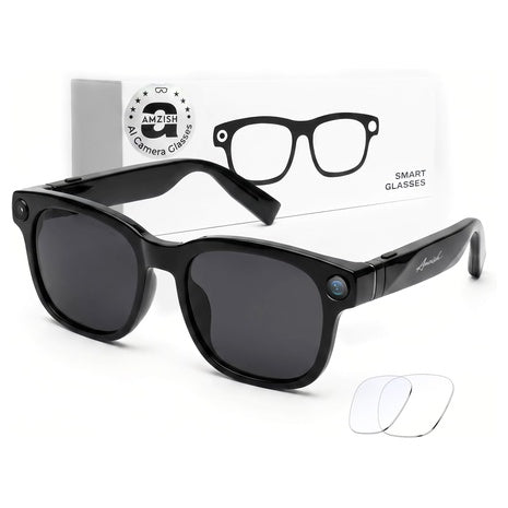 AI Smart Glasses With Camera & Bluetooth