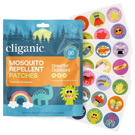 90-Pack Mosquito Repellent Stickers