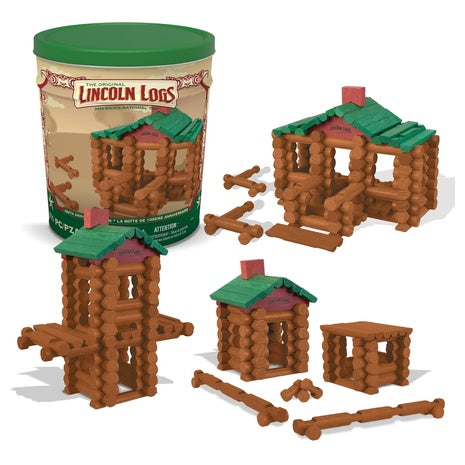 Lincoln Logs 100th Anniversary Tin
