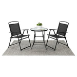 3 Piece Outdoor Bistro Set (5 Colors)