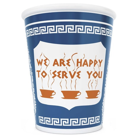 Ceramic Greek Coffee Cup