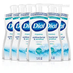 6 Bottles Dial Antibacterial Foaming Hand Soap with Aloe