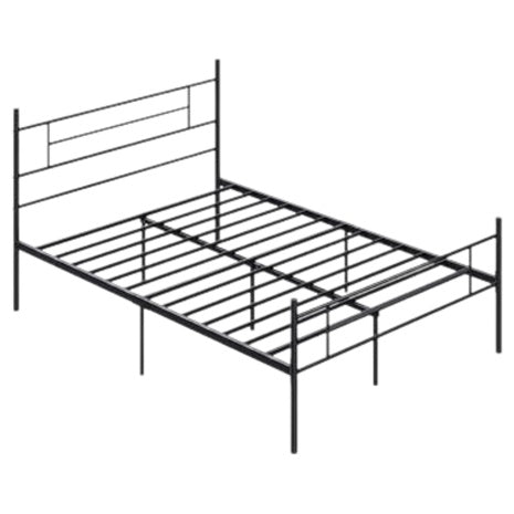 Novilla 14" Metal Queen Size Bed Frame With Headboard
