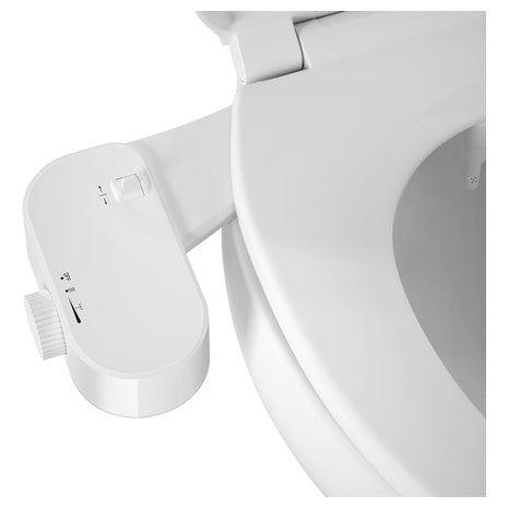 Bidet Toilet Seat Attachment W/ Rear & Feminine Wash (2 Colors)