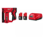 Milwaukee M12 12V Cordless 3/8" Crown Stapler + 2Ah Battery W/Charger