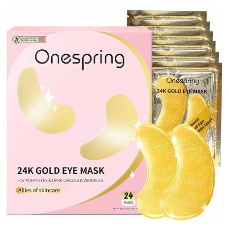 24-Pairs Onespring Under Eye Gel Patches (24K Gold)
