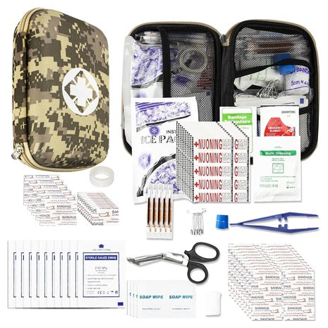 277-Piece Car-Home Survival First-Aid Kit Emergency Kit