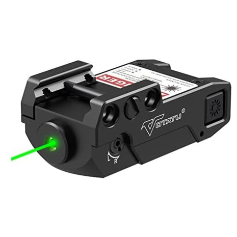 Votatu Ultra Low Profile Picatinny Mount Green Dot Laser Sight