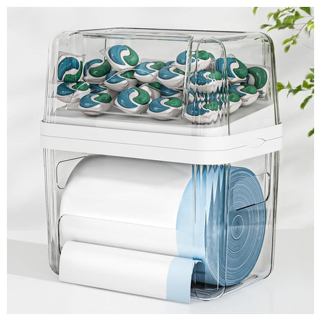 2-in-1 Trash Bag & Pod Organizer