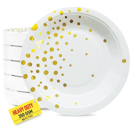 100 Party Paper Plates on Sale