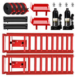 2-Piece Lafati Heavy-Duty 10,000-lbs. Hydraulic Car Ramp Set