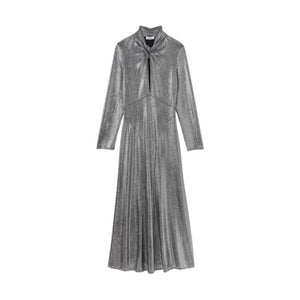 Metallic Maxi Dress