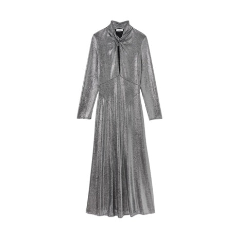 Metallic Maxi Dress