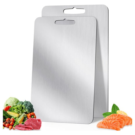 2-Pack Titanium Cutting Boards