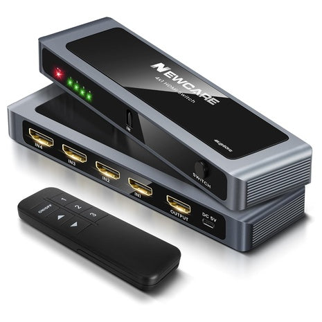 NEWCARE 4K@60Hz HDMI Switch With Remote