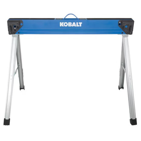 Kobalt 43-in W X 30-in H Steel Saw Horse (1100-lb Capacity)