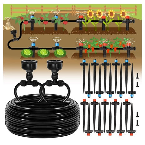110FT Quick-Connect Drip Irrigation Kit