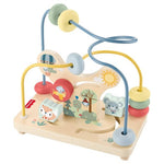 Fisher Price Wood Toddler Toy Bead Maze