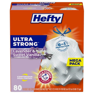 13 Gallon Hefty Ultra Strong Tall Kitchen Trash Bags On Sale