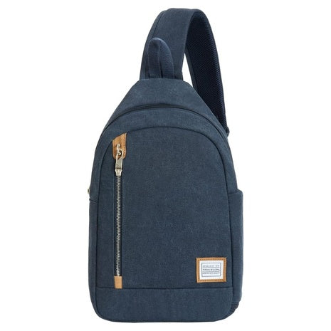 Travelon Anti-Theft Heritage Sling Bag (Indigo)