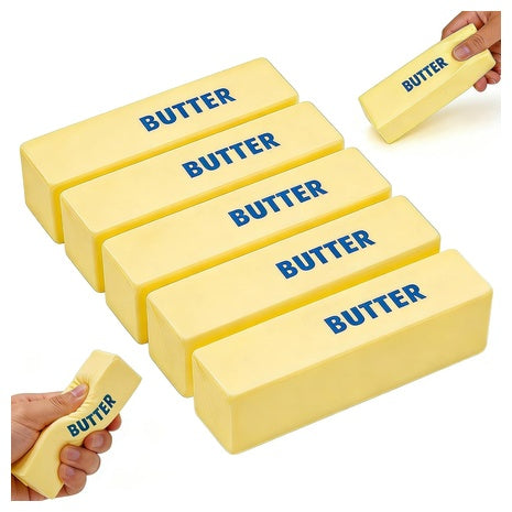 5 Piece Butter Squeeze Fidget Toys