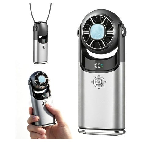Portable Pocket Travel Fan With Cooling Plate