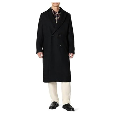 Amazon Essentials Men's Wool Blend Longline Topcoat (3 Colors)