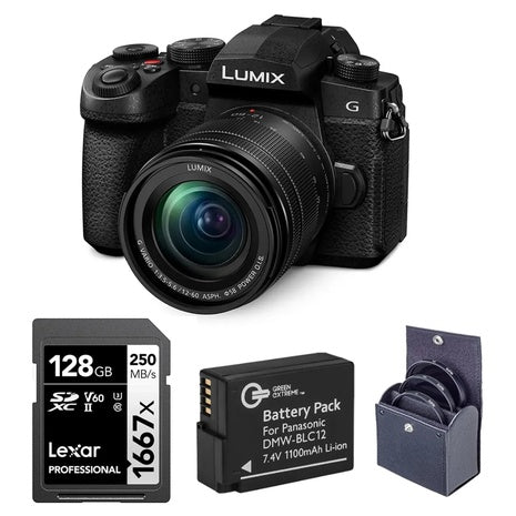 Panasonic LUMIX G97 21.8MP Mirrorless Camera W/Lens & Extras