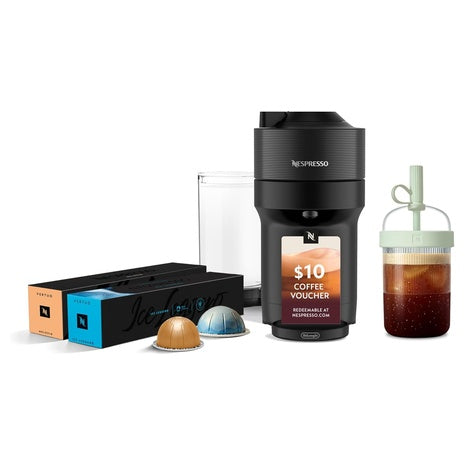 Nespresso Vertuo Pop+ Cold Coffee Maker Bundle with Iced Tumbler