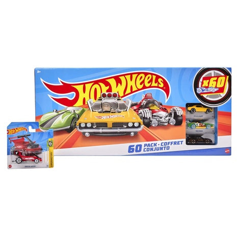 60-Pack Hot Wheels Toy Cars