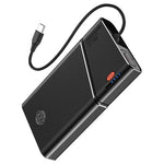 20000mAh Power Bank With Built-in USB-C Cable