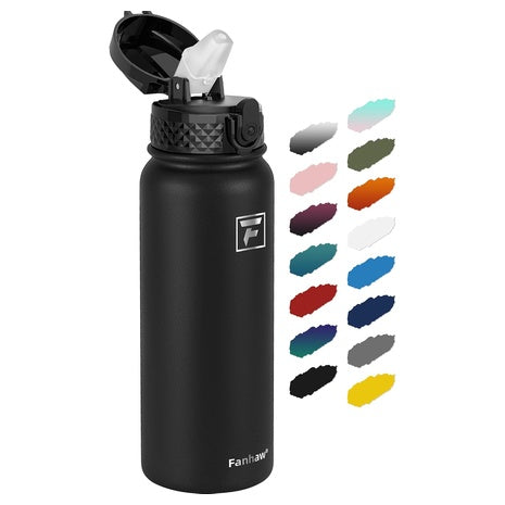 20-Oz Vacuum Insulated Stainless Steel Water Bottle