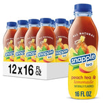 12 Bottles Snapple Peach Tea Lemonade