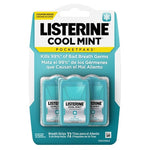 3-Pack Listerine PocketPaks Cool Mint Breath Strips