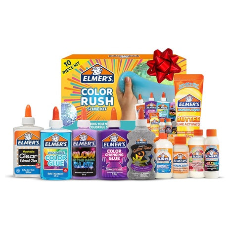 10-Piece Elmer’s Color Rush Slime Kit
