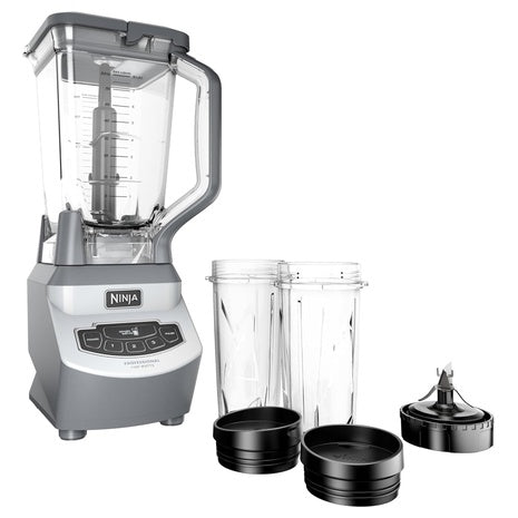 Ninja BL660 Professional Compact Blender 1100W with 72oz Pitcher & Two 16oz To-Go Cups