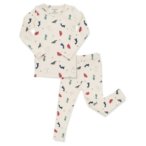 Avauma Kids' Dino Pajama Set