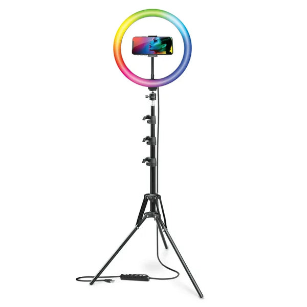 12-inch LED RGB Ring Light Studio Kit with Special Effects