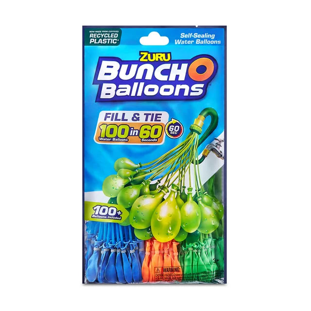 300 Bunch O Balloons Rapid-Filling Water Balloons