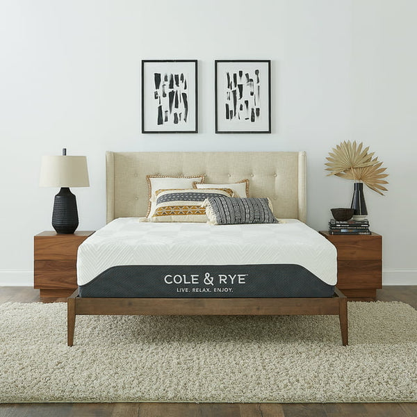 Cole & Rye Spirit 10" and 12" Gel Memory Foam and Spring Hybrid Mattress