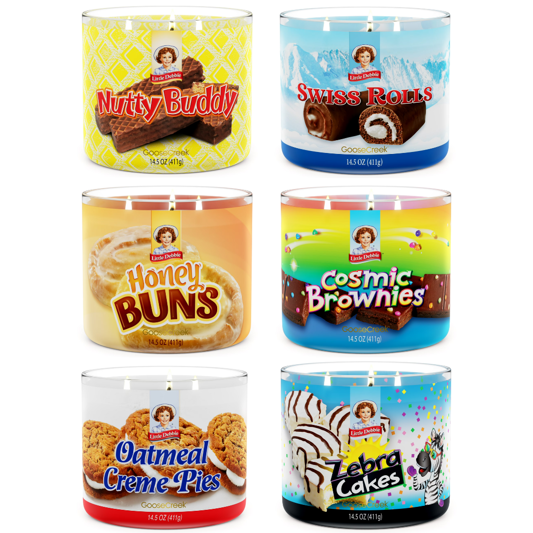 Little Debbie 3-Wick Scented Candles (14.5oz)