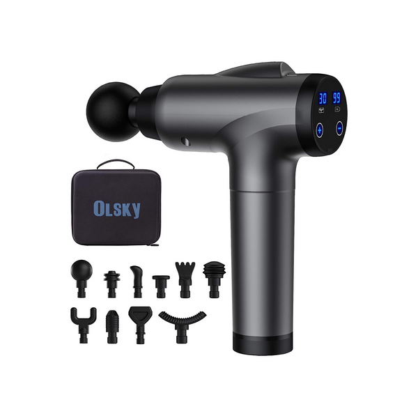 Pistola de masaje OLsky para tejido profundo