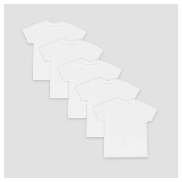 Hanes Boys' 5pk Crew Neck T-Shirt