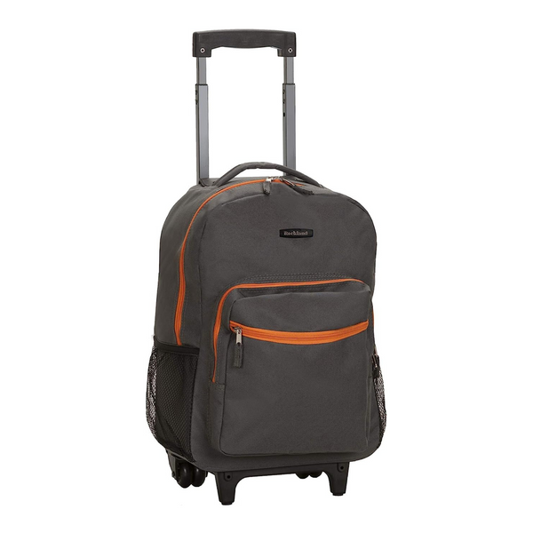 Rockland Double Handle Rolling Backpack
